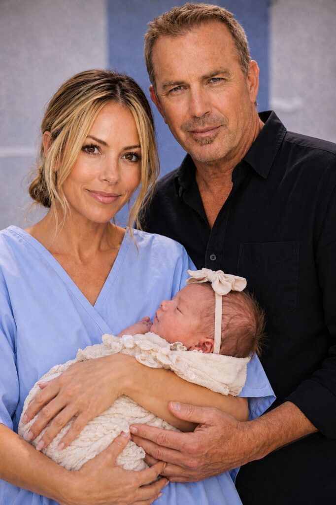 🎉👶 A Joyful New Beginning: Kevin Costner and Christine Baumgartner Celebrate the Arrival of Their Baby Girl